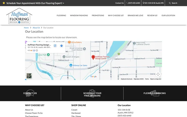 Our Location – Map and Directions