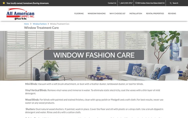 Window Fashion Care