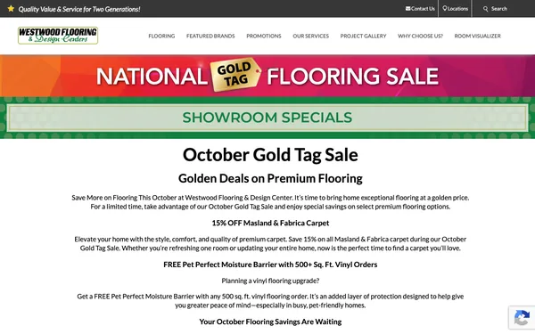 In-Stock Flooring Sale
