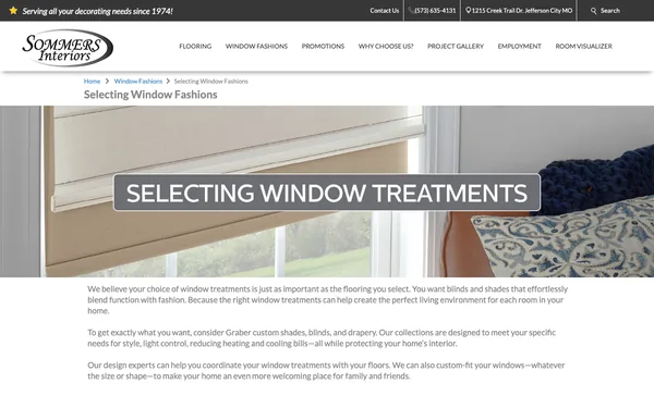 Selecting Window Fashions