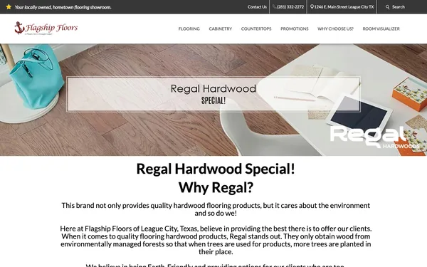 Regal Hardwood Flooring Special