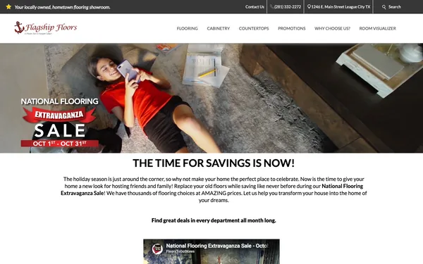 National Flooring Extravaganza Sale