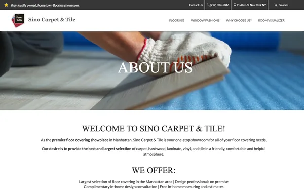About Sino Carpet & Tile – New York, NY, 10002 – Flooring On Sale