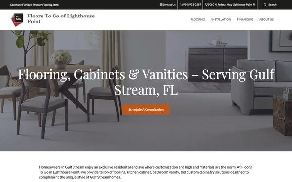 Flooring & Cabinets Gulf Stream, FL | Hardwood, Tile, Vinyl, Custom Cabinets – Floors To Go