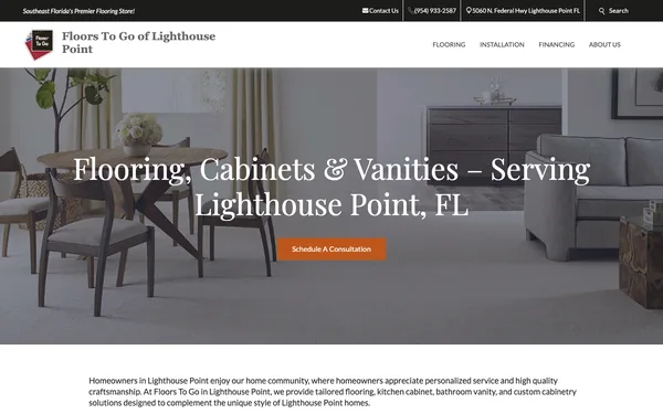 Flooring & Cabinets Lighthouse Point, FL | Hardwood, Tile, Vinyl, Custom Cabinets – Floors To Go