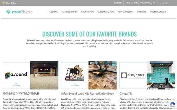 Featured Flooring Brands