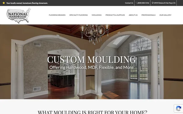 Custom Moulding | Crown, Flexible, Hardwood, MDF